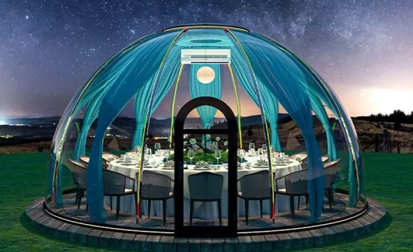 Outdoor customizable starry sky house