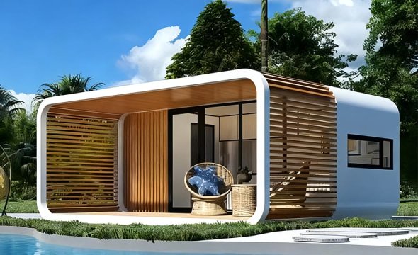 Mobile apple cabin
