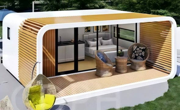 Easy-to-Assemble Apple Pod