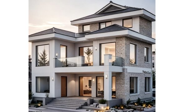 Light Steel Villa Prefab Houses