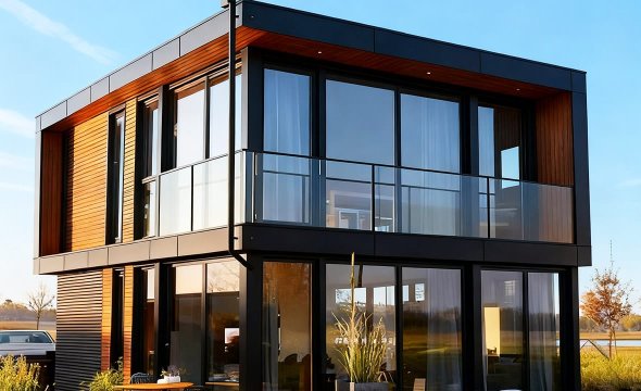 Luxury-Designed Light Steel Villa