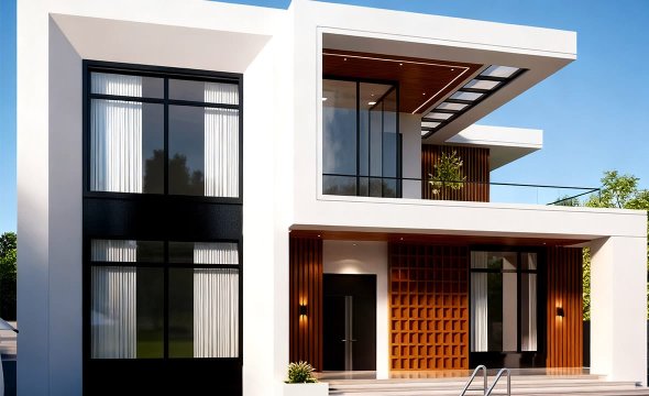 Light Steel Residential Villa