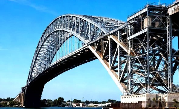 Steel structure bridge
