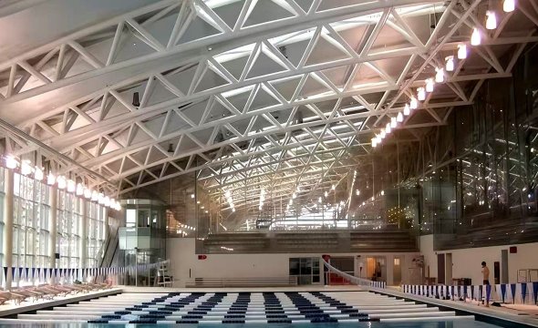 Steel structure natatorium