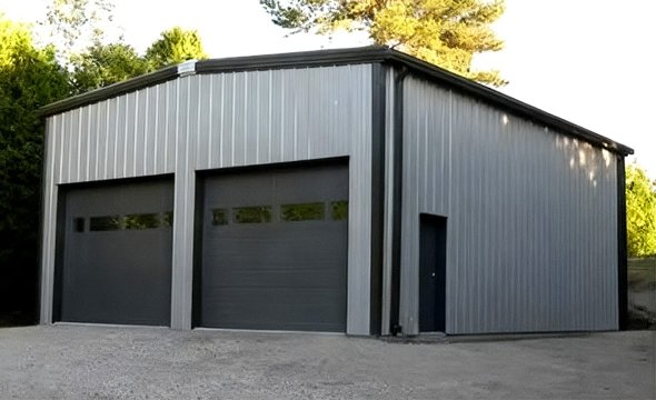 Outdoor Civil Steel-Structure Warehouse