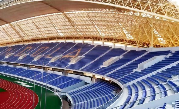 Steel structure stadium