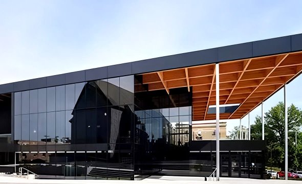Customized Steel Space Frame Exhibition Halls
