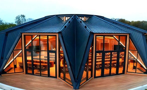 Cost-effective Prefabricated Showrooms