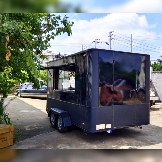 Black King Kong Food Trailer