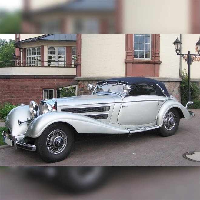 Mercedes Ben-z-500k Car