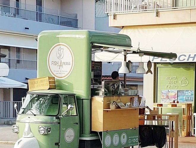 Piaggio UD Food Cart