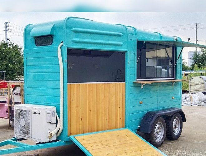 Square Horse type Food Trailer