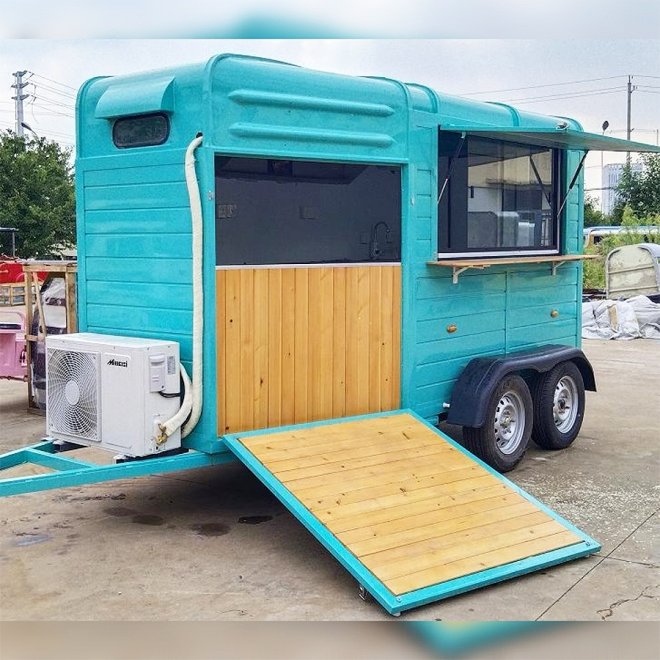 Square Horse type Food Trailer