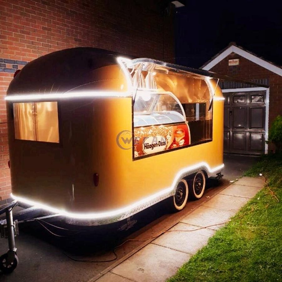 Metal Airstream Food Trailer 2