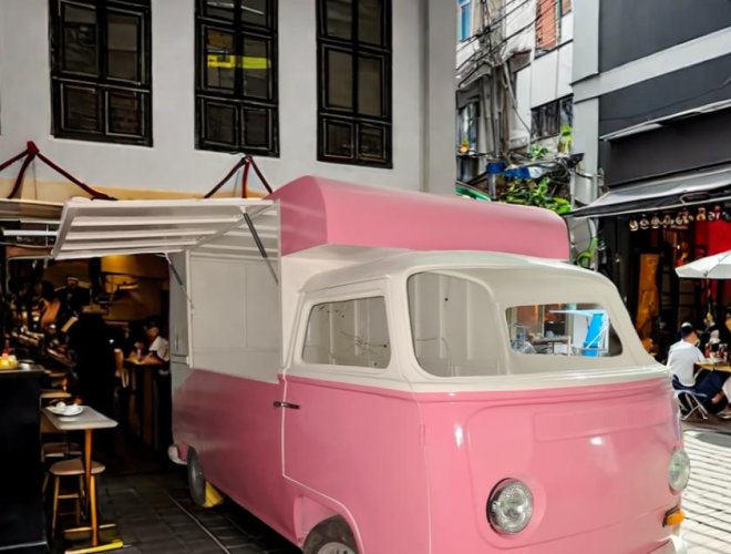 High VW-T2 A Food Truck