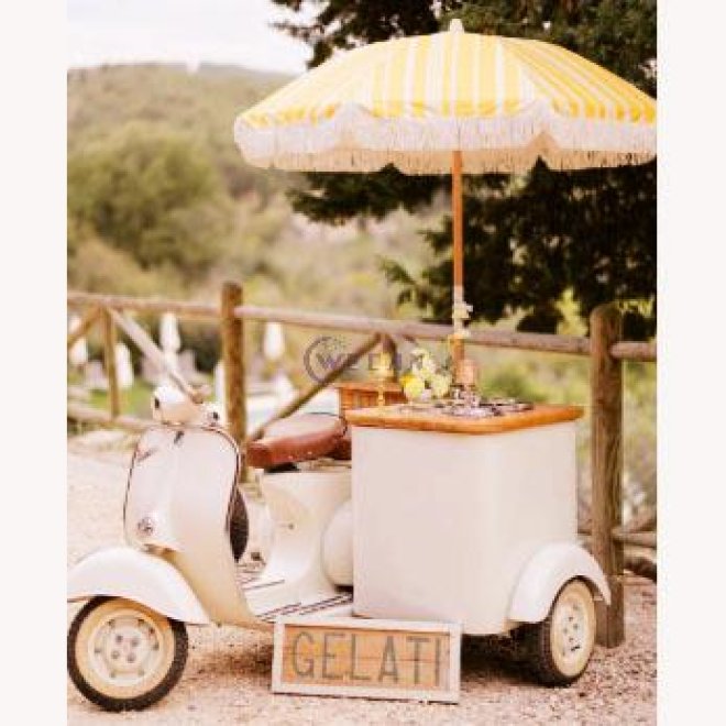 Vespa food Cart