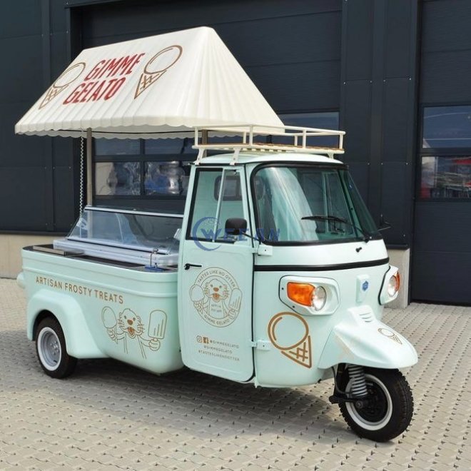 Piaggio Ice Cream Cart
