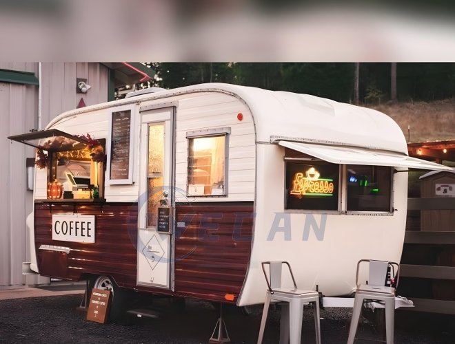 Air Gentle 5 food trailer