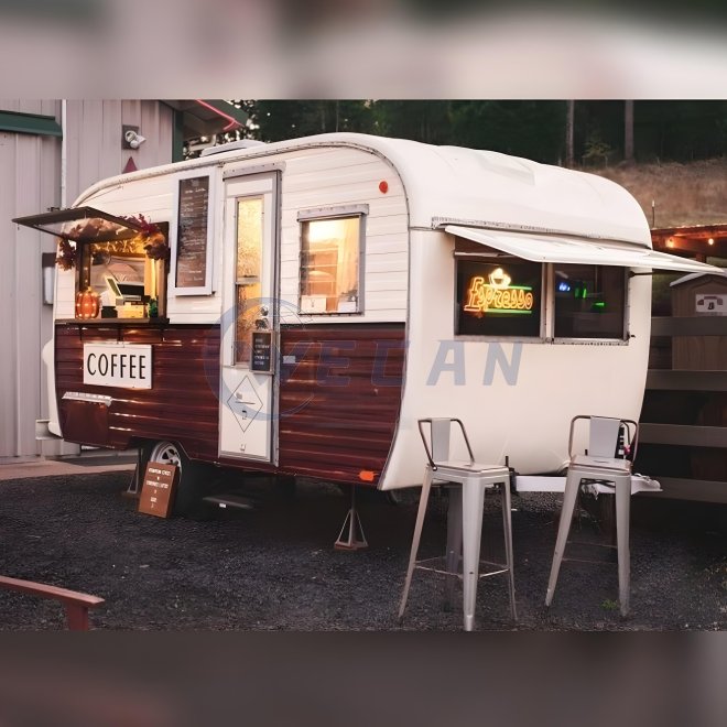 Air Gentle 5 food trailer