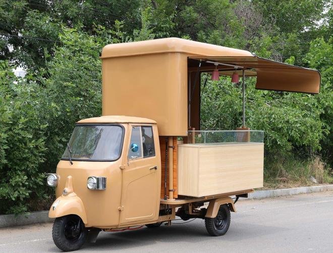 Round Piaggio APE UD