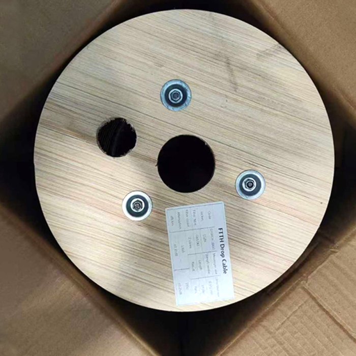 Outdoor FTTH Drop Cable 2F for Communication Networks & Lighting Systems