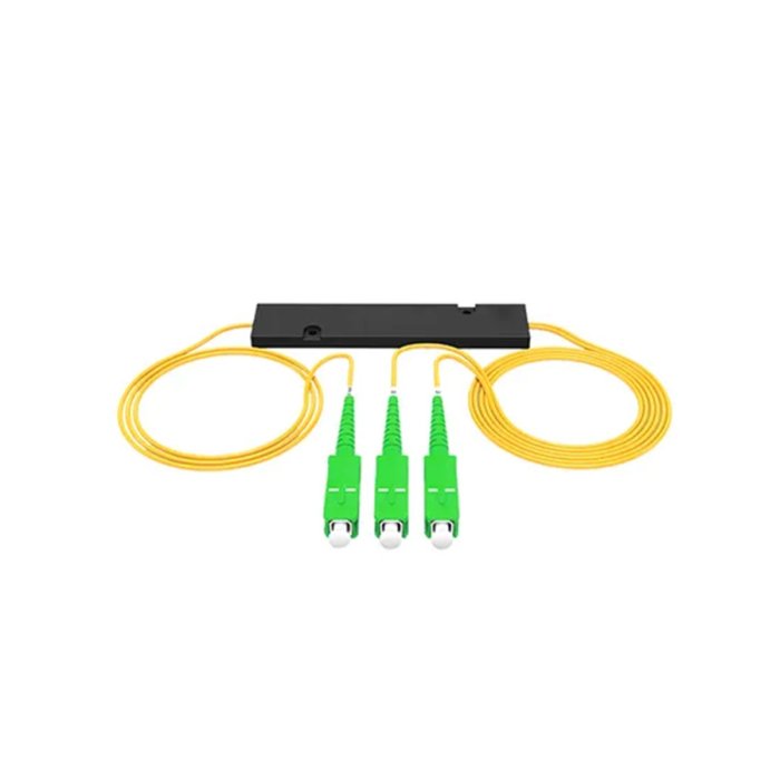 1*2 SC APC ABS Box FBT Coupler