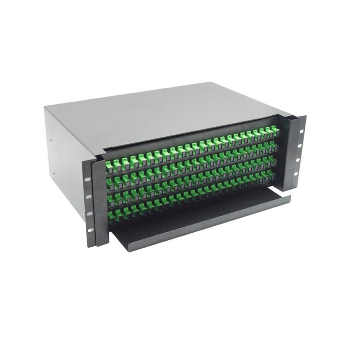 96 Port Fiber Optic Patch Panel ODF Distribution Box