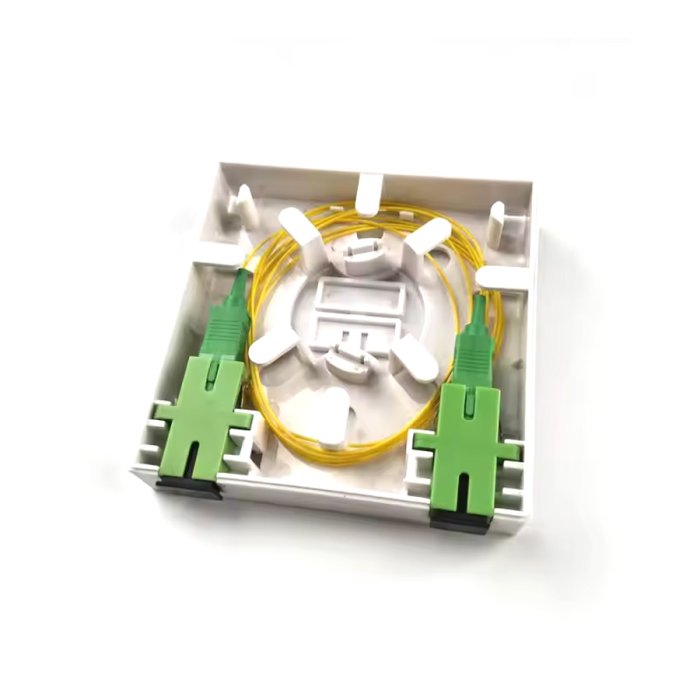 86 Type FTTH Faceplate Box SC APC SC UPC 2 Port 