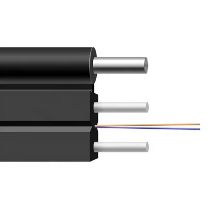 Outdoor FTTH Drop Cable 2 Cores GJYXCH Cable
