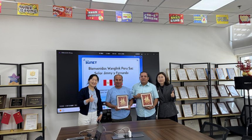 Peru customers visit our factory,reaching cooperation intentions