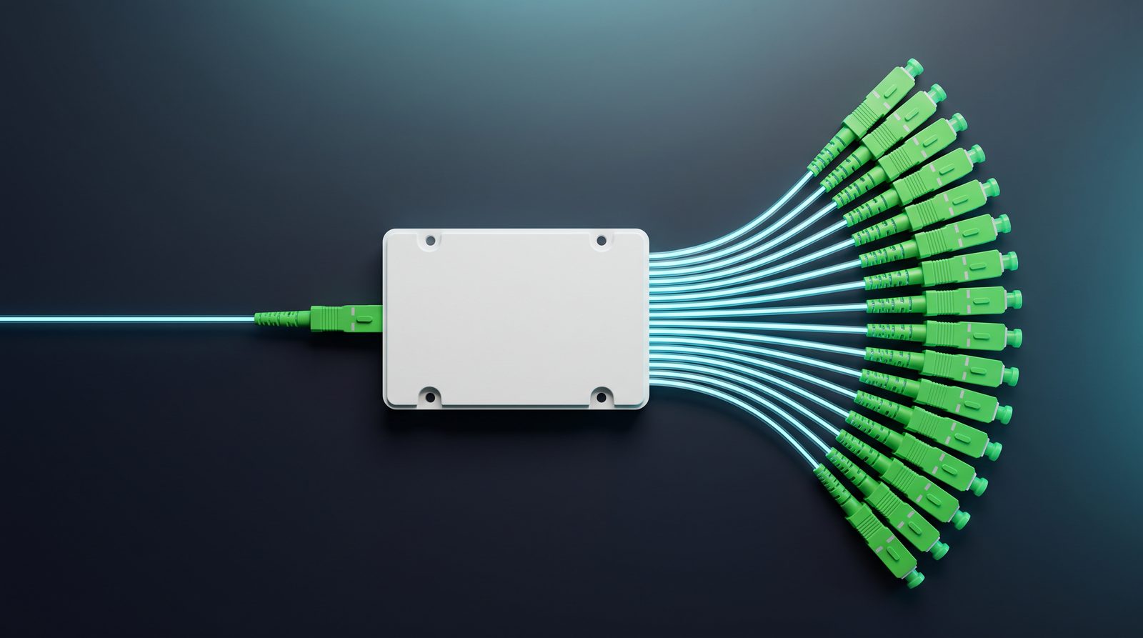 PLC splitter 1x16 SC/APC