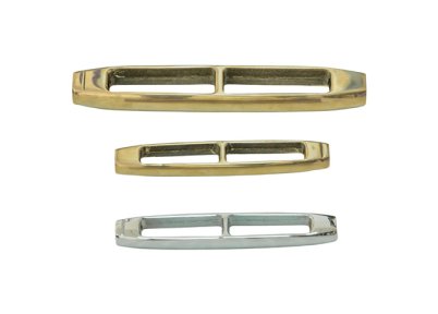 Precision Machining Silver and Golden Plating Metal Parts