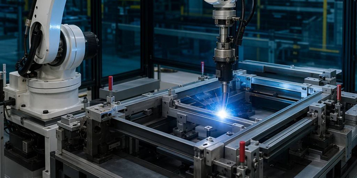 Structural Parts on a Laser Cutting Machine 03