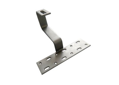 Welded solar roof hook