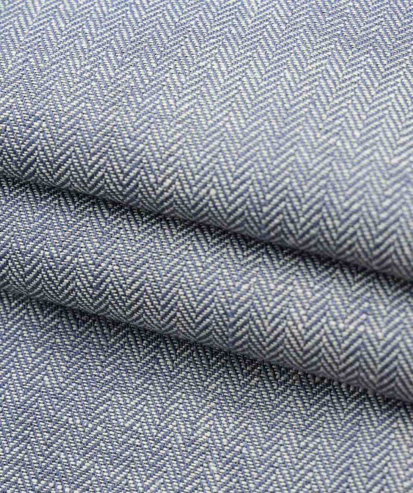 PURE HEMP MID WEIGHT HERRINGBONE FABRIC（HE18424A）