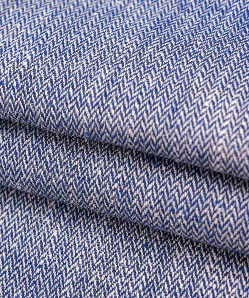HEMP & TENCEL MID WEIGHT HERRINGBONE FABRIC (HL4970Y-J02)