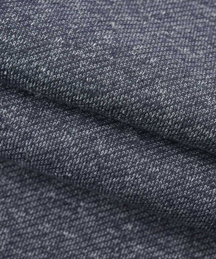 HEMP & ORGANIC COTTON HEAVY WEIGHT YARN DYED FLEECE (KF2204Y-01A)