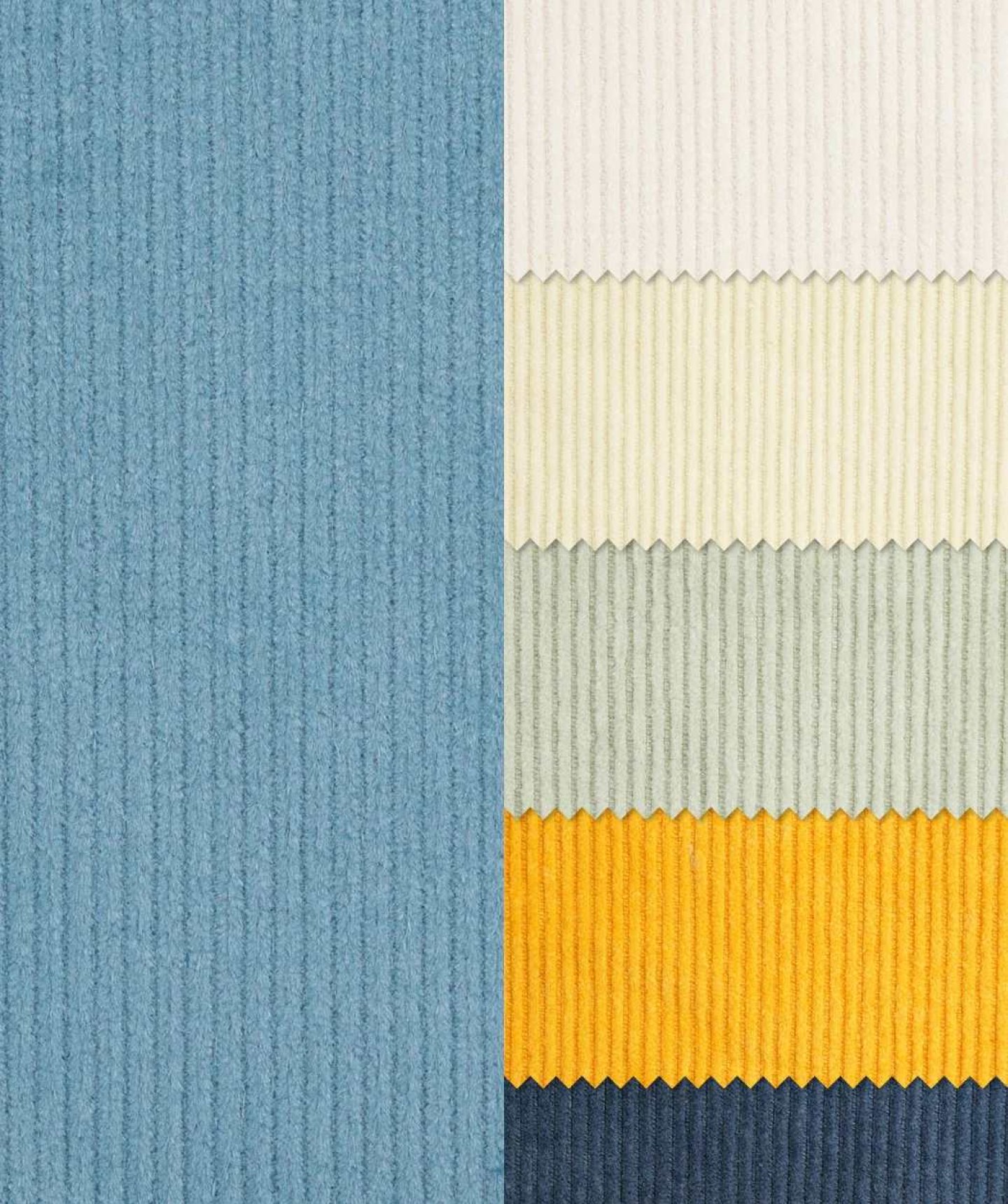 Autumn-winter corduroy texture close-up