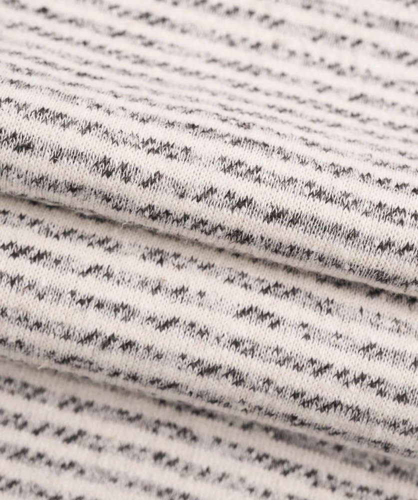 HEMP & ORGANIC COTTON HEAVY WEIGHT YARN DYED FLEECE (KF2034Y-01C) 