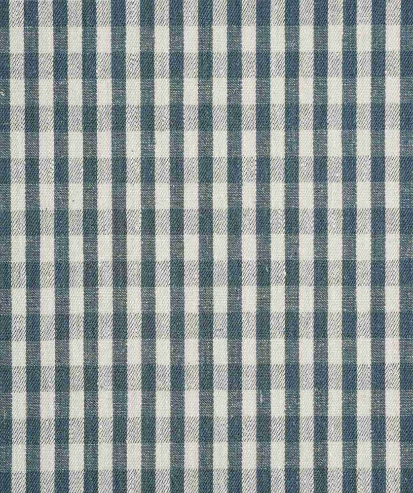 HEMP & TENCEL LIGHT WEIGHT YARN DYE PLAID TWILL FABRIC (HG4427Y-H09)