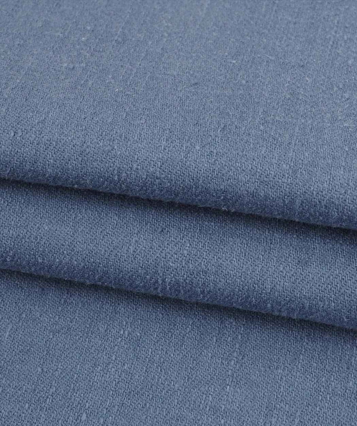 Efficiently produced hemp cotton twill