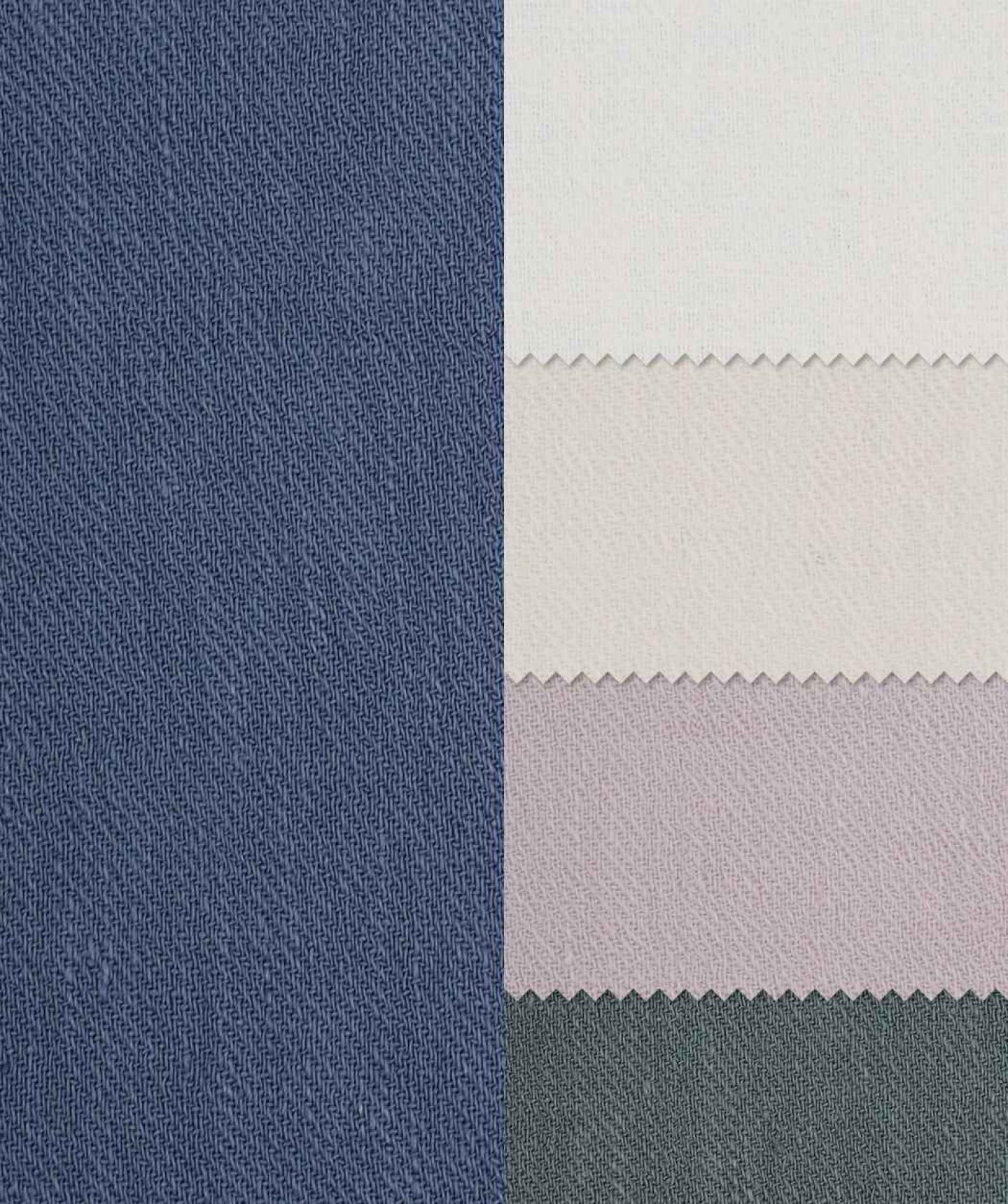 Soft, lightweight eco-friendly twill fabric