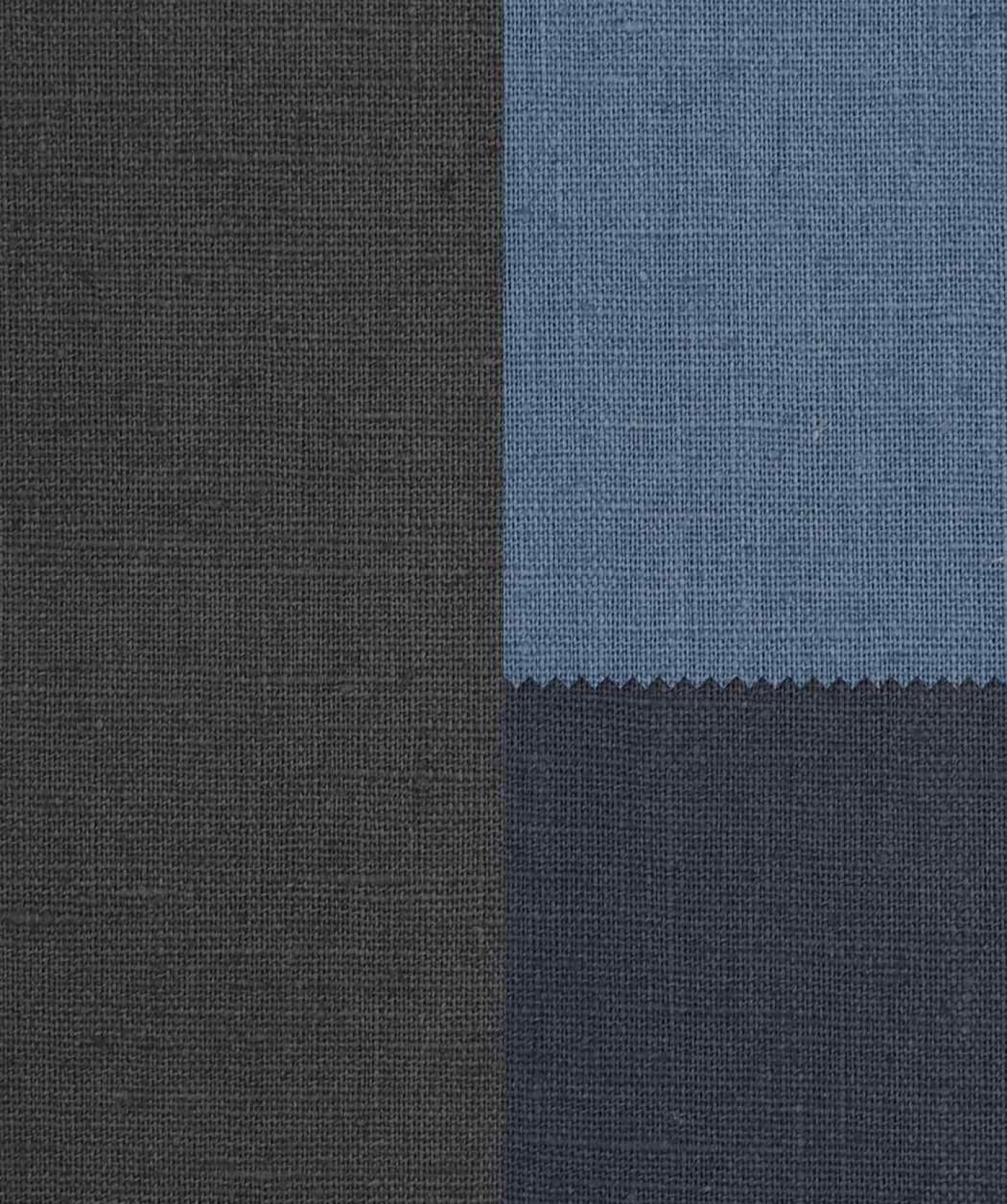 Lightweight hemp cotton fabric in various colors