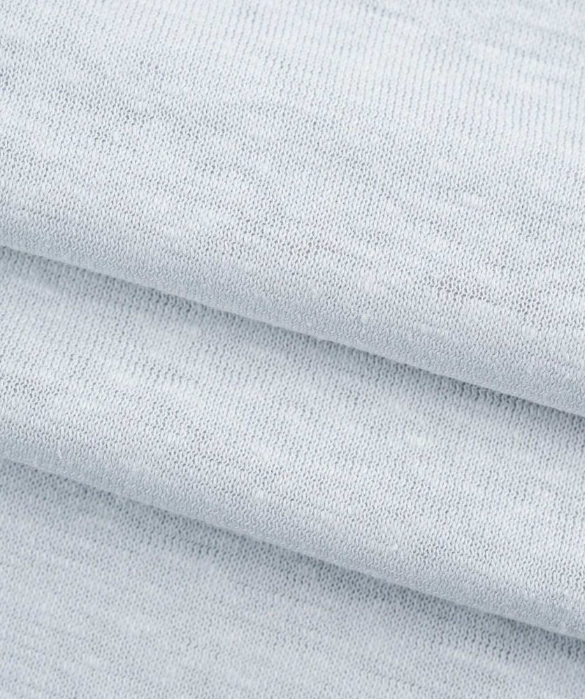 HEMP, RECYCLED POLY & TENCEL BLEND LIGHT WEIGHT JERSEY (KJ21C828)