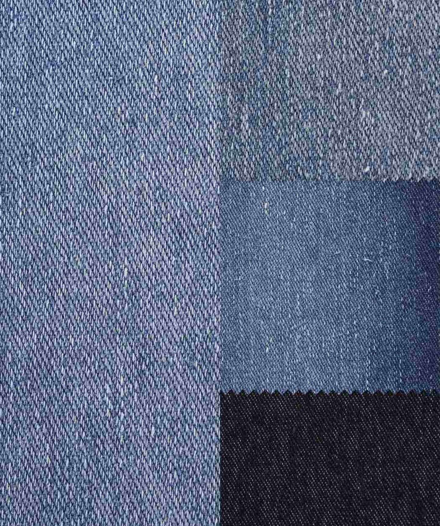 Hemp Tencel Recycled Poly Sample | Innovative Denim Fabric