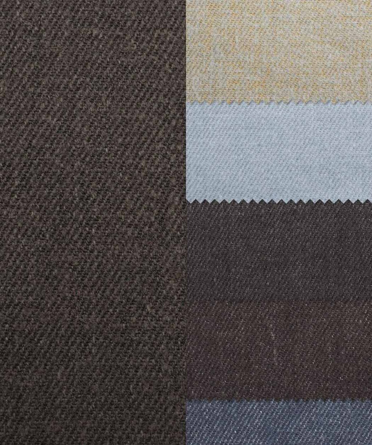 Eco-friendly hemp blended twill material
