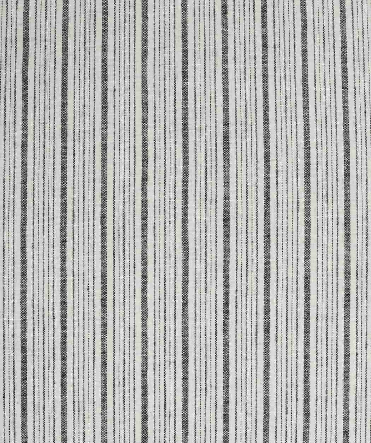 Hemp and organic cotton stripe textile close-up