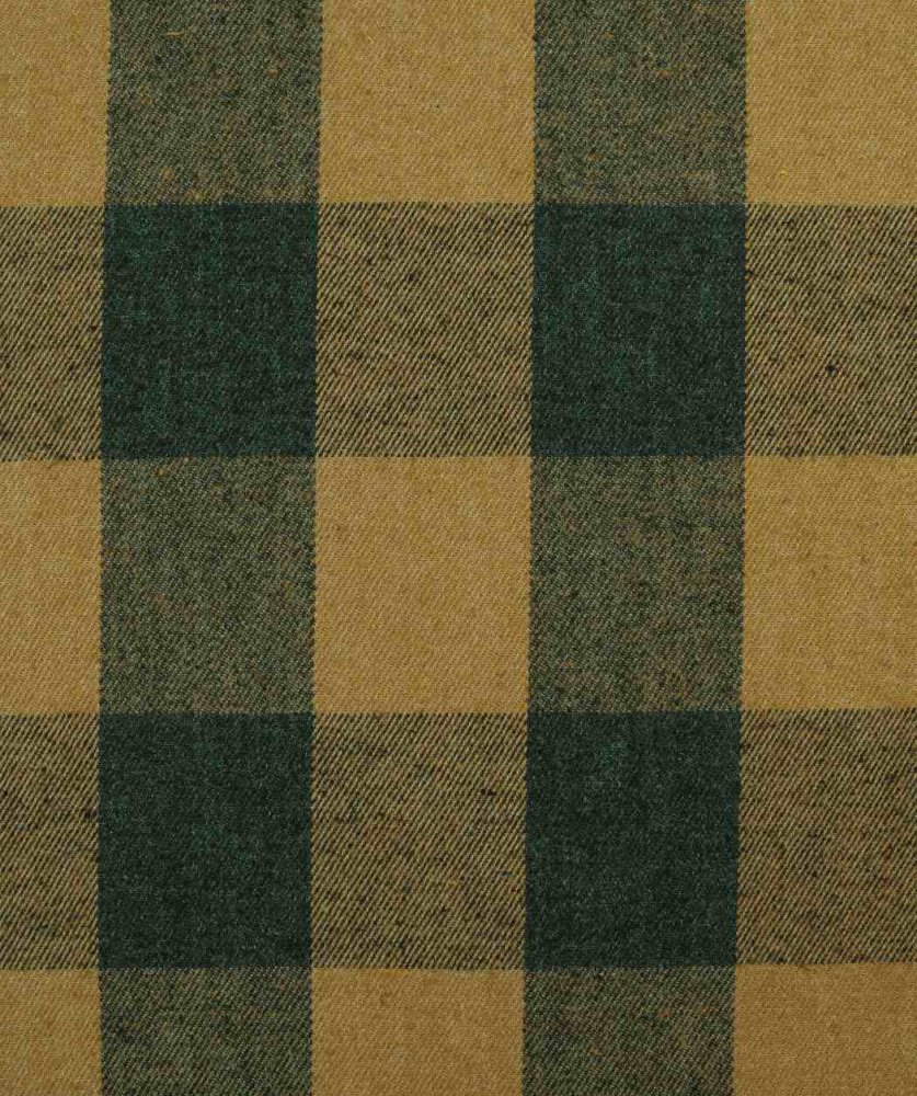 HEMP & RECYCLED PLOY MID WEIGHT TWILL PLAID ( HP4248 )