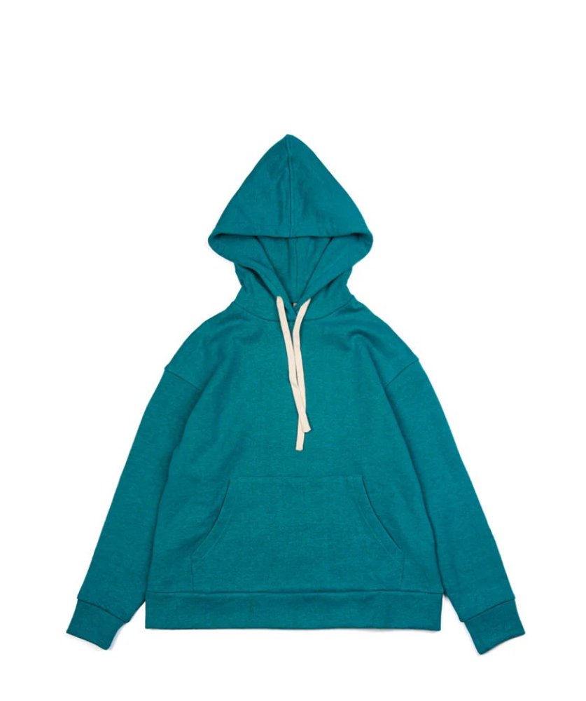 HEMP & ORGANIC COTTON WOMEN'S HOODED SWEATSHIRT