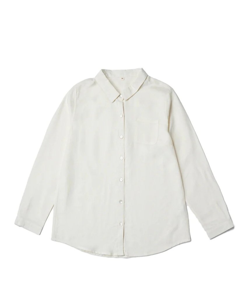 WOMEN'S WOVEN HEMP SHIRT